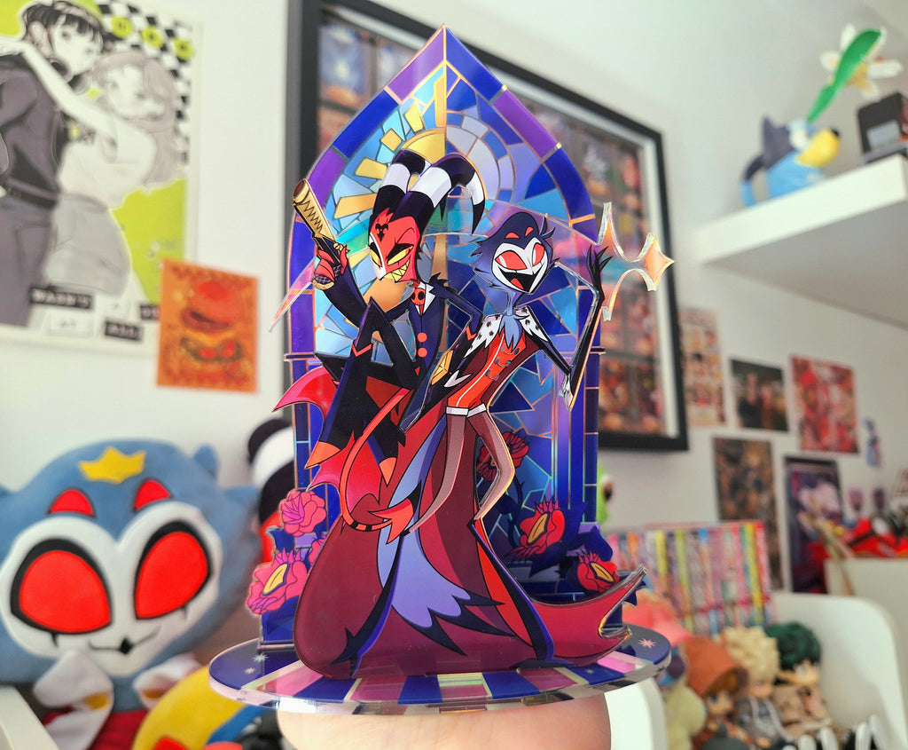 Stolitz Acrylic Rainbow Standee Helluva Boss Blitz Stolas