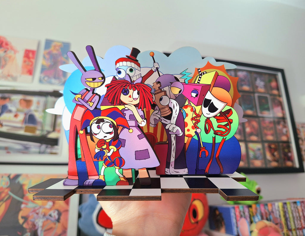 The Amazing Digital Circus Wooden Standee TADC