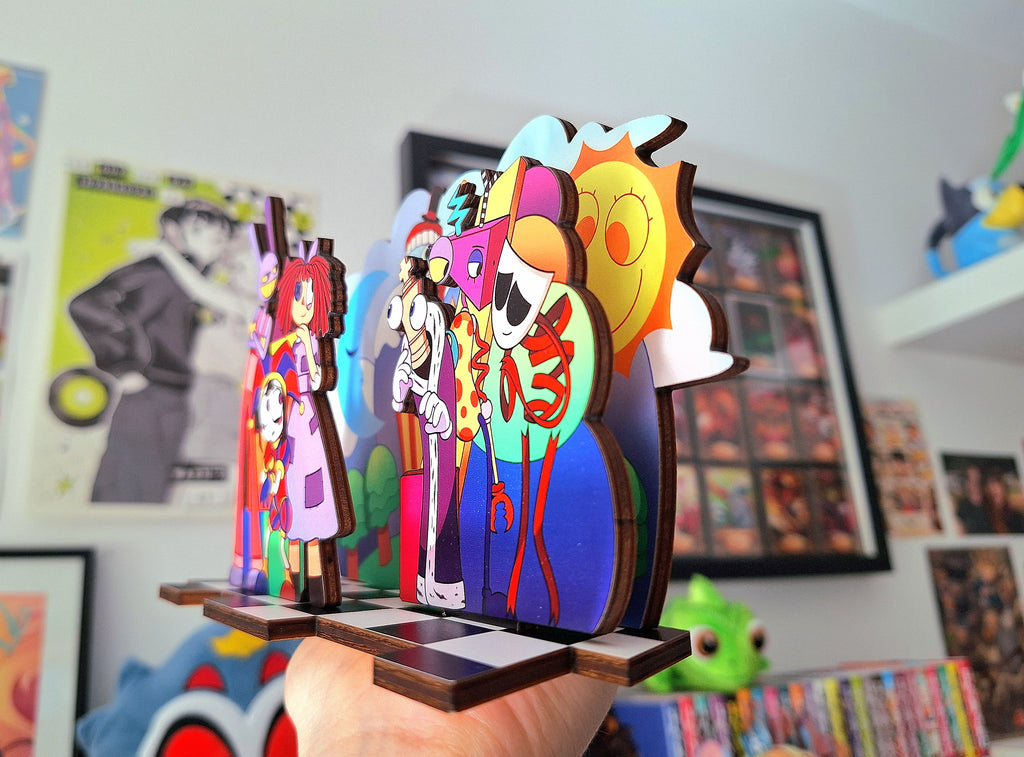 The Amazing Digital Circus Wooden Standee TADC