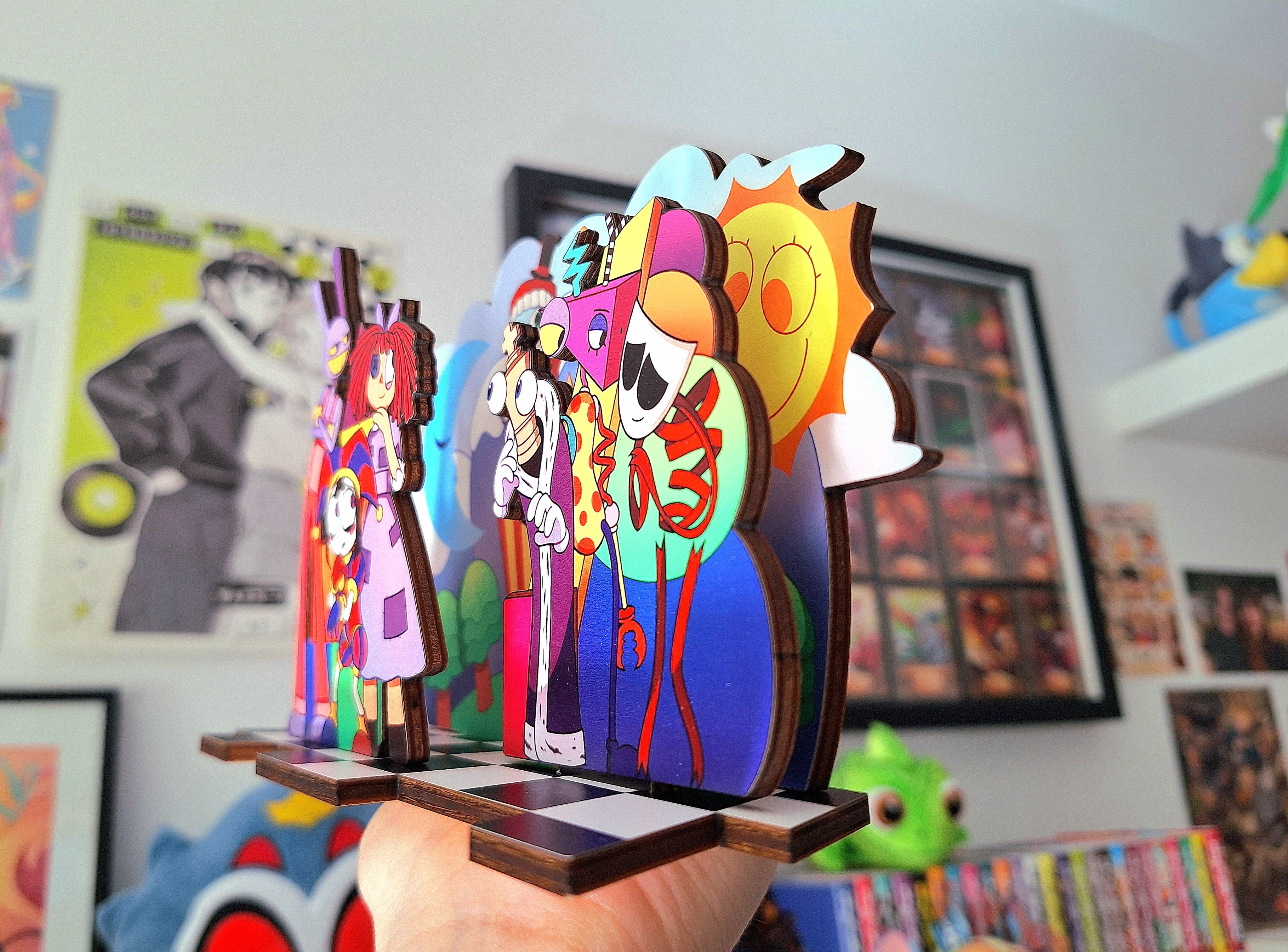 The Amazing Digital Circus Wooden Standee TADC