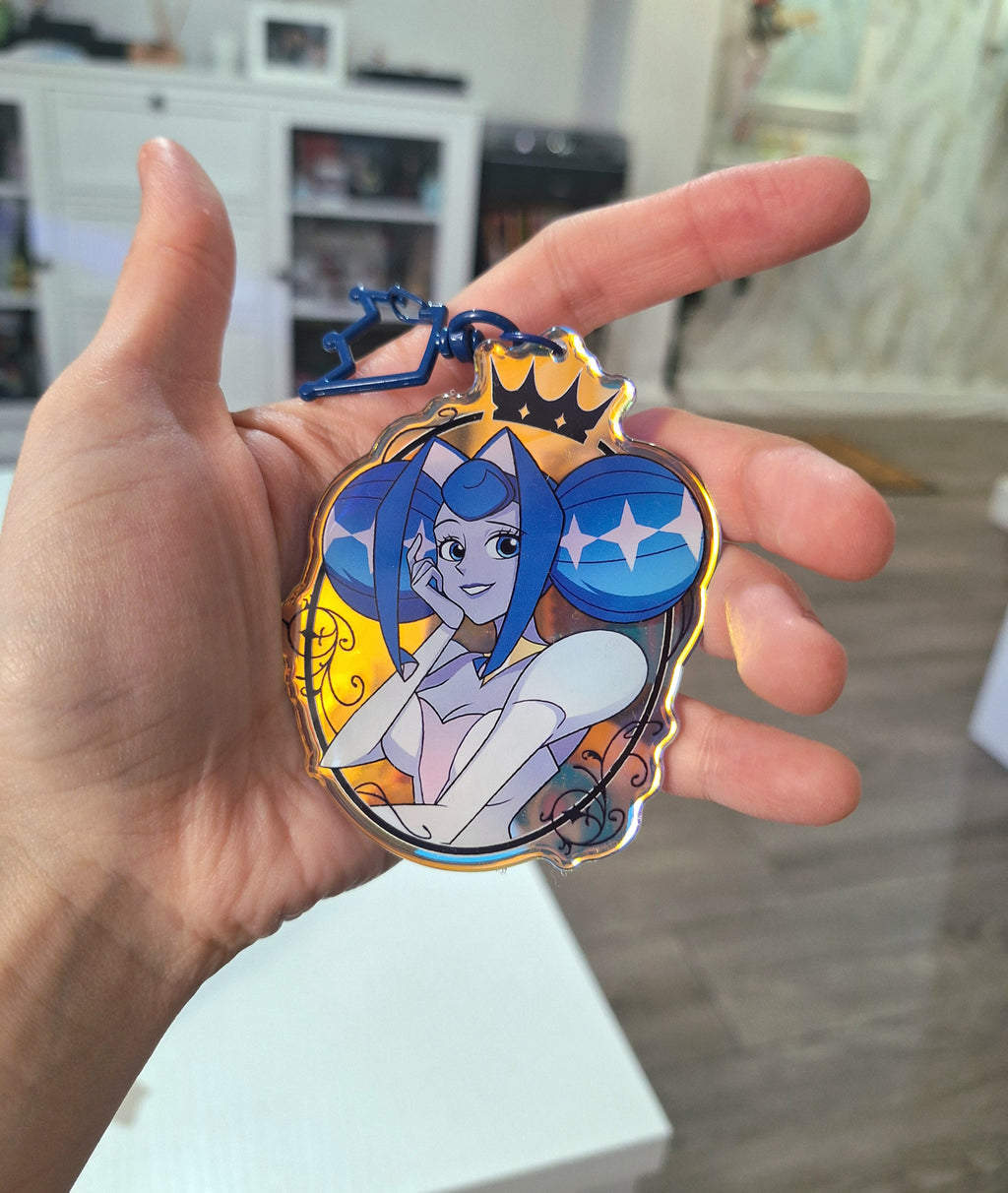 Knight of Guinevere Acrylic Rainbow Keychain