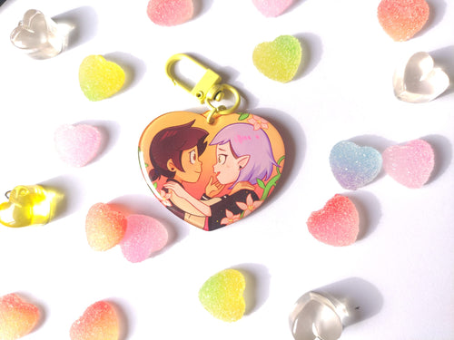 The Owl House Luz Amity acrylic keychain lumity charm llavero TOH keychains Eda charms colgante Hooty llavero King luzamity