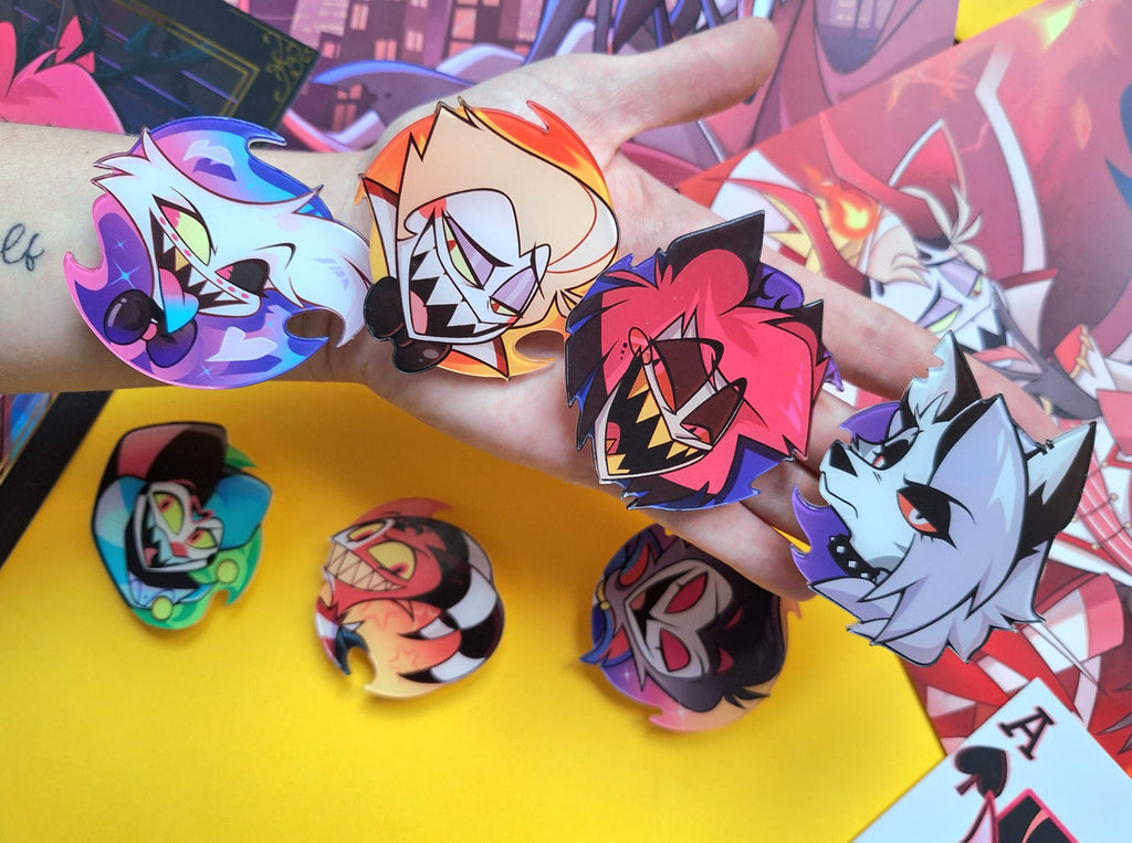 Phone Grip Helluva Boss Hazbin Hotel