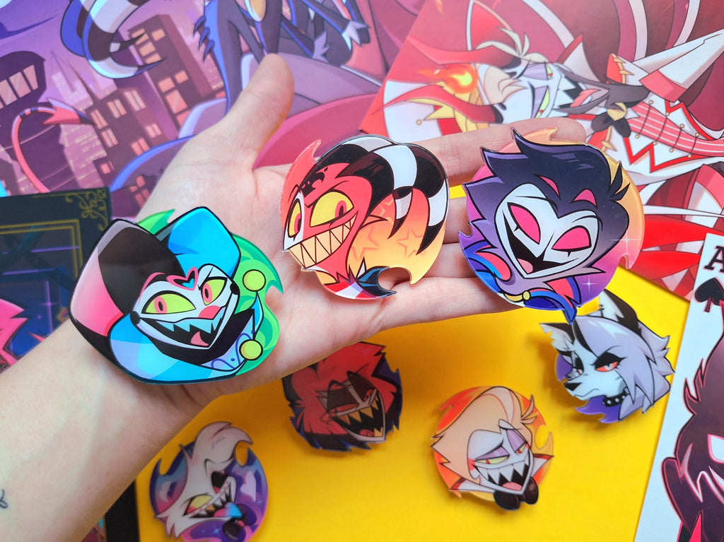 Phone Grip Helluva Boss Hazbin Hotel