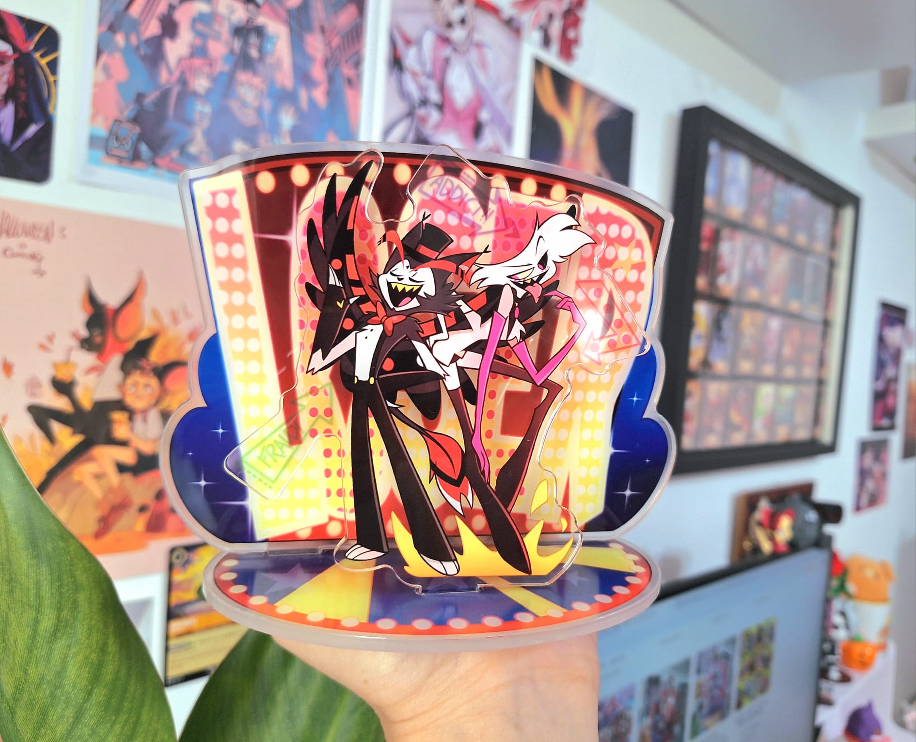 Loosers Acrylic Standee Hazbin Hotel Huskerdust Husk Angel Dust Standees HH Husker
