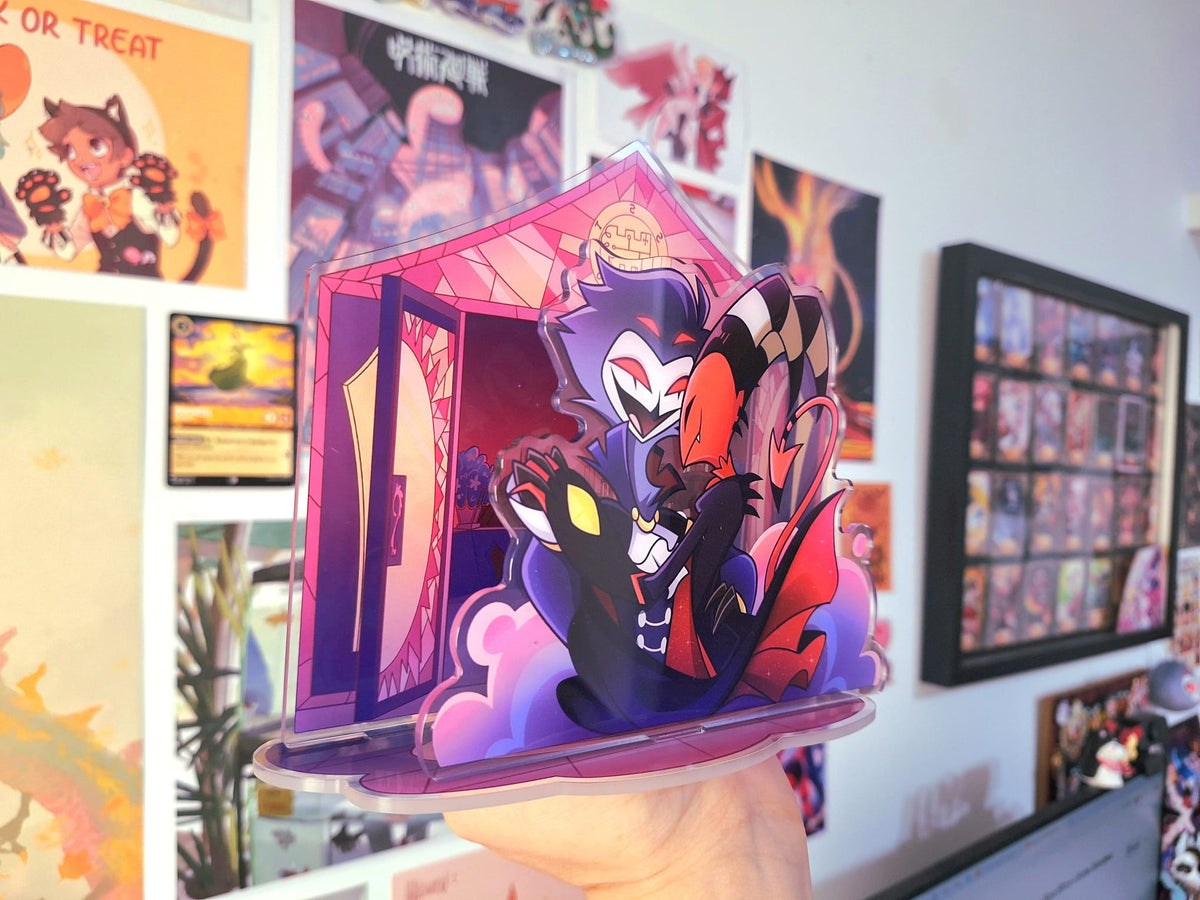Stolitz dance Acrylic Standee Helluva Boss Blitzo x Stolas Standees blitz