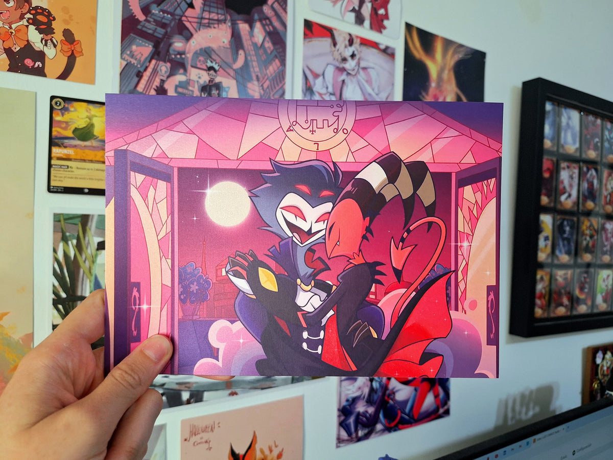 Stolitz dance Acrylic Standee Helluva Boss Blitzo x Stolas Standees blitz