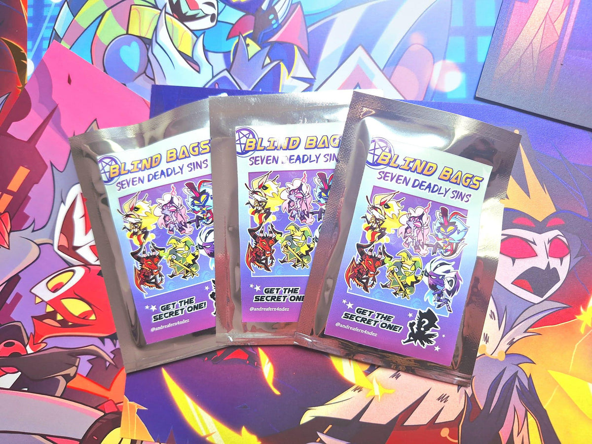 Seven Deadly Sins Blind bags! Helluva Boss