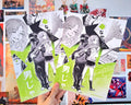 Green Yuri B5 Print 25 X 17.7 cm The guy she was interested in wasn't a guy at all poster Aya Osawa Mitsuki Koga