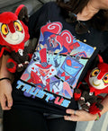 Vees Hazbin Hotel T-Shirt Valentino Velvette Vox Val Valvox shirt camiseta