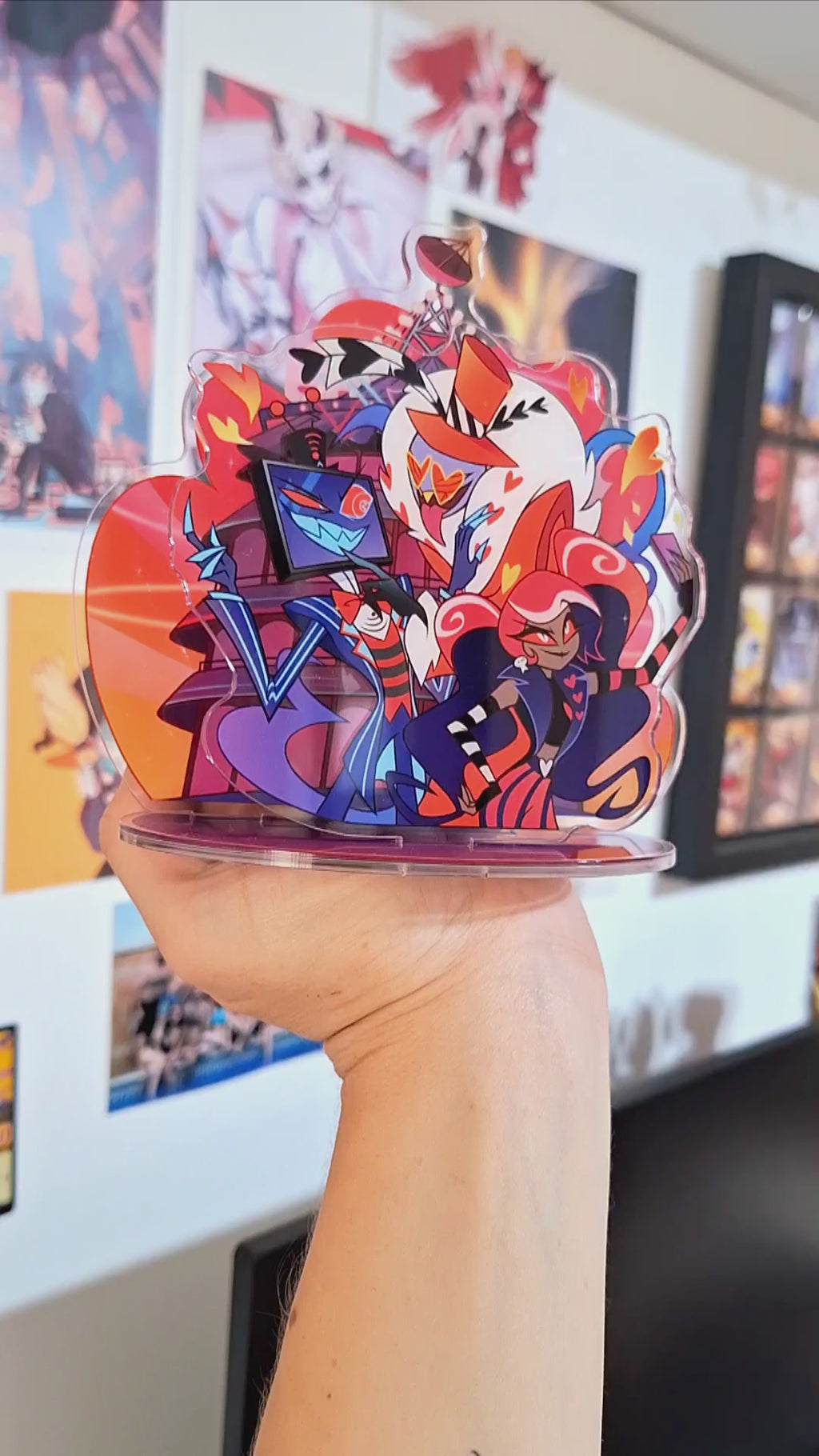 Stolitz dance Acrylic Standee Helluva Boss Blitzo x Stolas Standees blitz