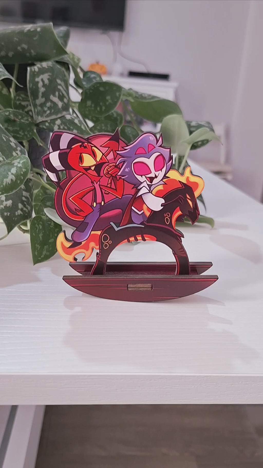 Stolitz Wooden Standee Helluva Boss Blitzo x Stolas Standees blitz